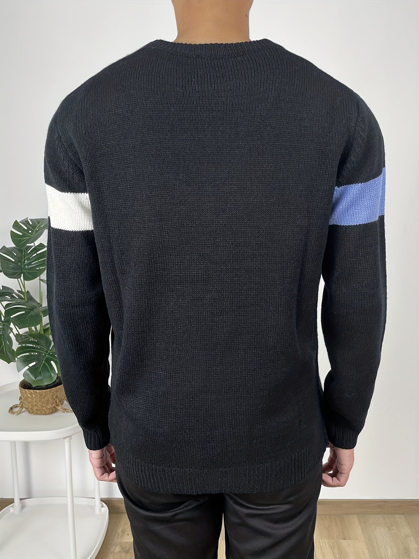 Men's Casual Pullover Knit Soft Sweater (Shirt Not Included)