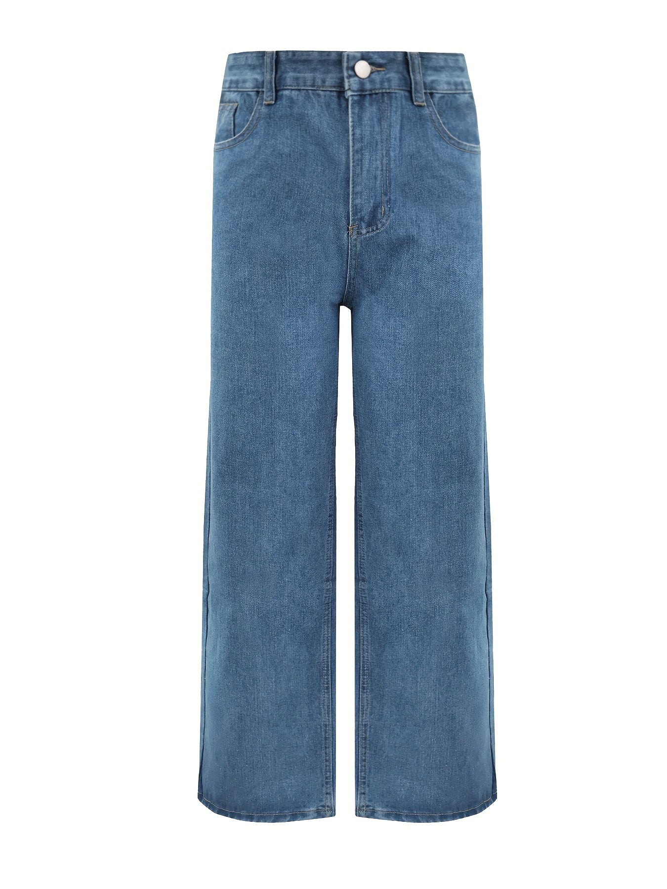 Men's Vintage-Inspired Baggy Jeans - Comfort Fit, High-Quality Denim, Perfect for Hip-Hop Style and Casual Streetwear