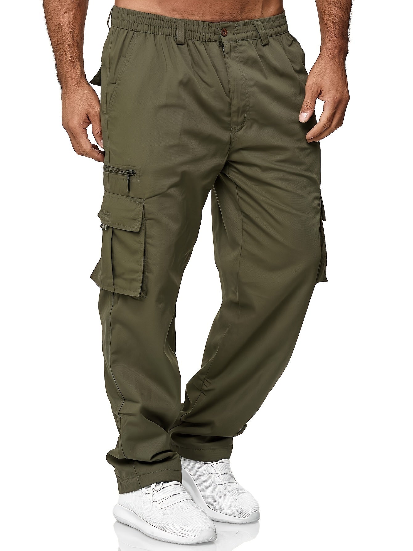 Ultimate Outdoor Explorer Pants - Overalls with Multi-Pocket Utility, Casual Style, for All Seasons, Long Trousers, Breathable, Water-Resistant, Comfortable, Versatile, and Stylish