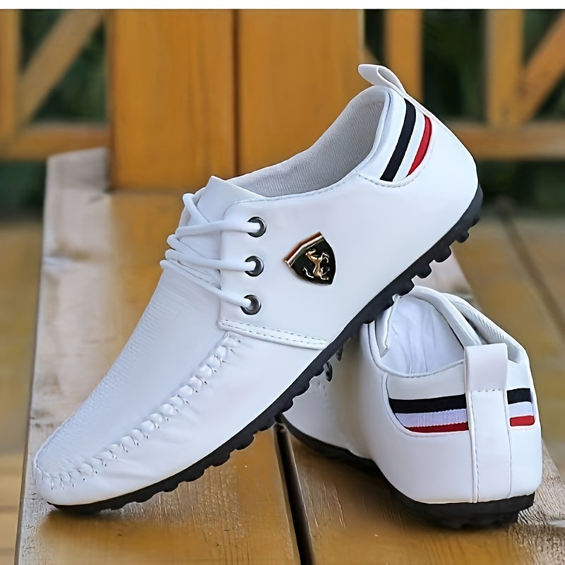 Men's Derby Shoes, Business Formal Office Shoes, Casual Walking Shoes Lace-up Front Shoes For Men