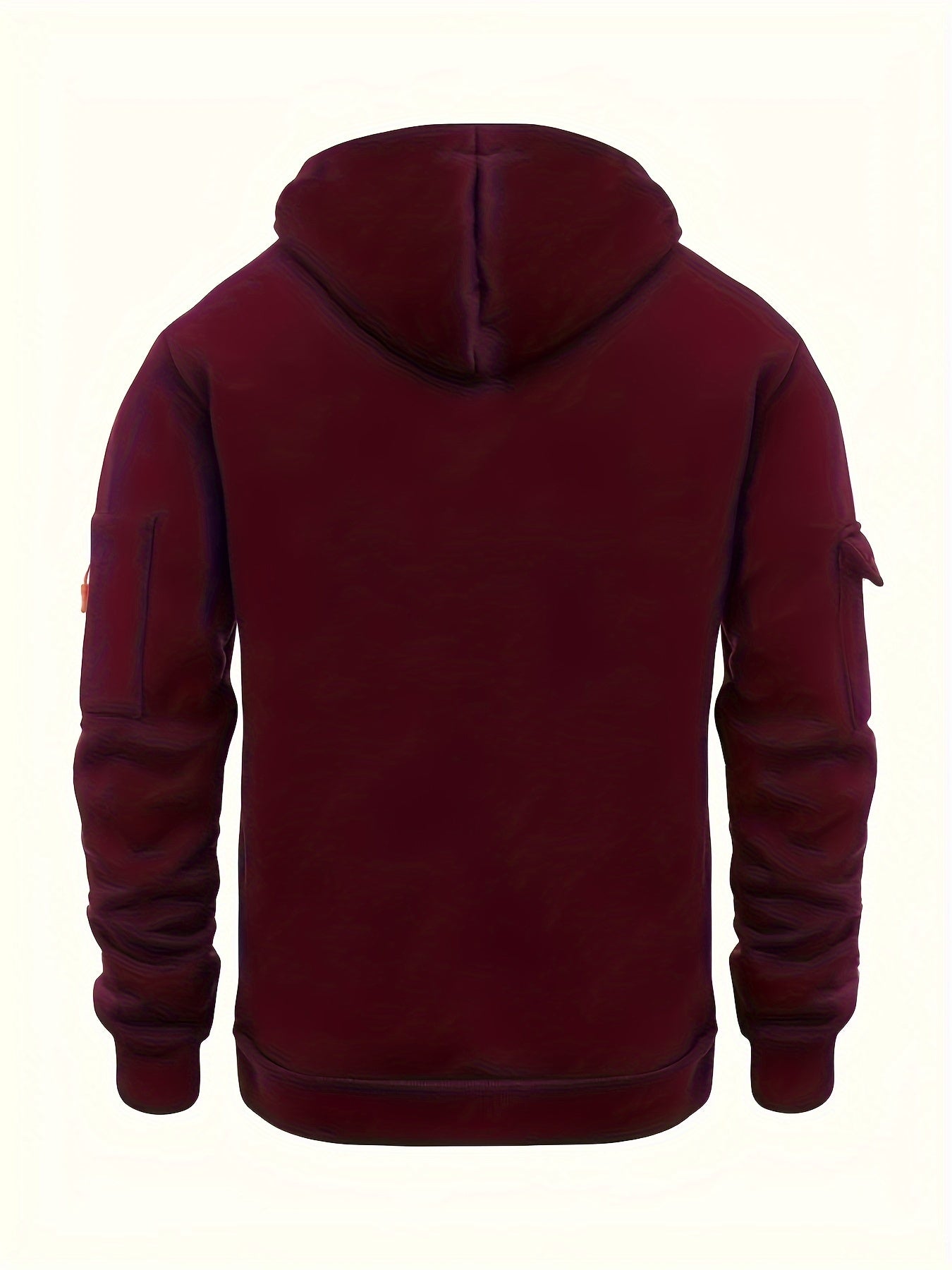 Stylish Men's Comfort Fit Hoodie - Casual Sports Pullover with Zippered Pockets, Soft Fleece Lining, and Relaxed Fit for Everyday Wear