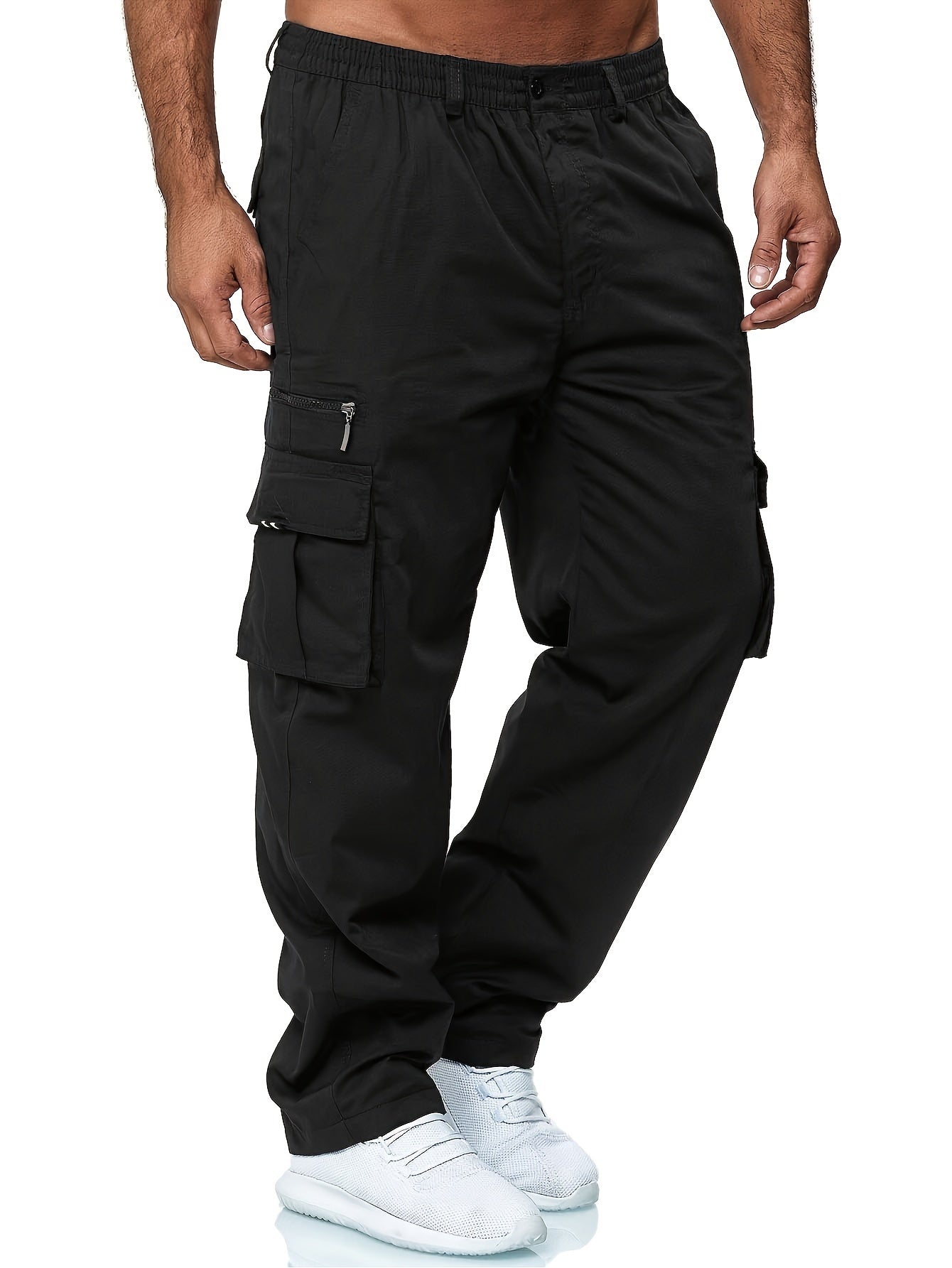 Ultimate Outdoor Explorer Pants - Overalls with Multi-Pocket Utility, Casual Style, for All Seasons, Long Trousers, Breathable, Water-Resistant, Comfortable, Versatile, and Stylish