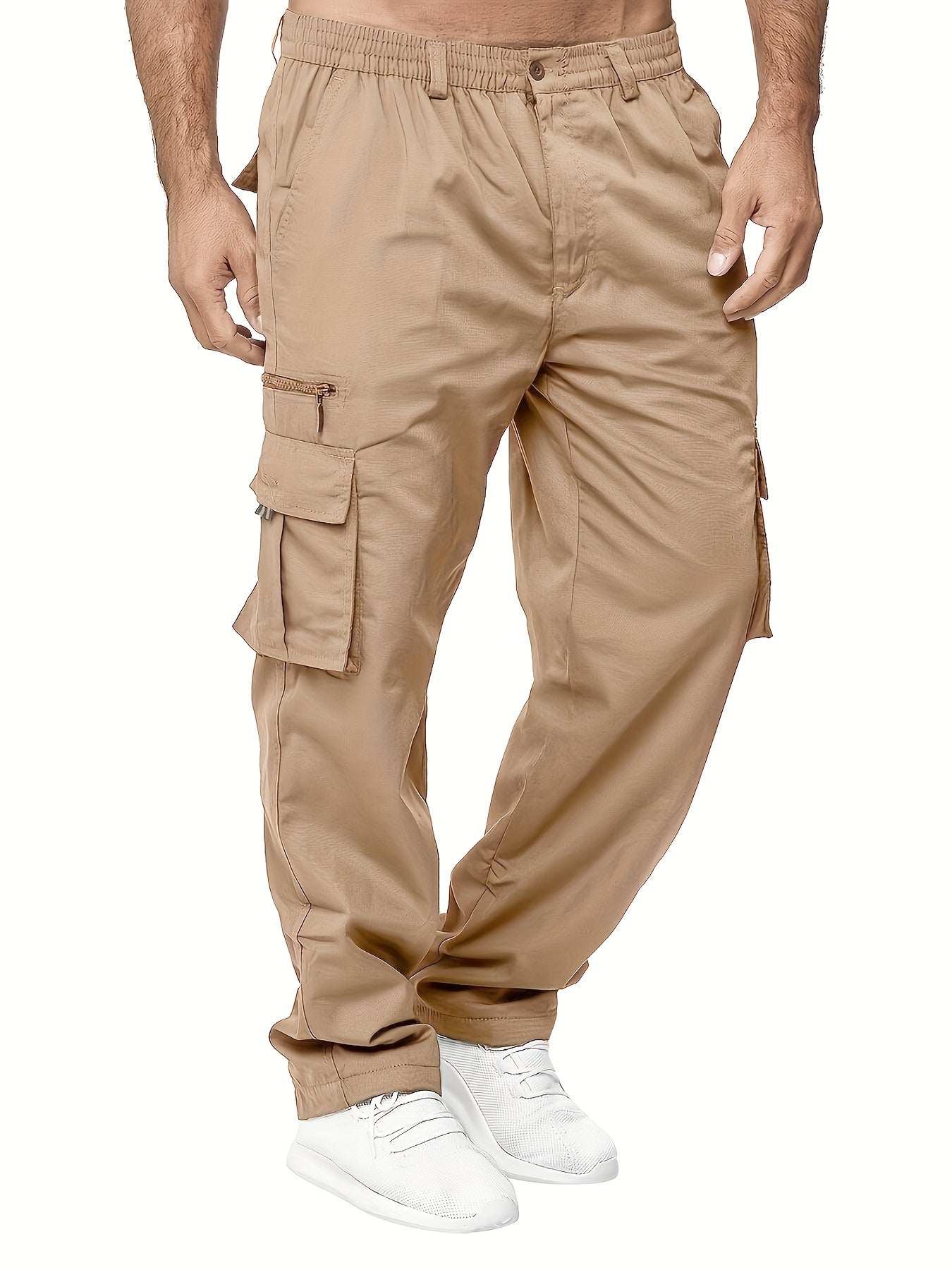 Ultimate Outdoor Explorer Pants - Overalls with Multi-Pocket Utility, Casual Style, for All Seasons, Long Trousers, Breathable, Water-Resistant, Comfortable, Versatile, and Stylish