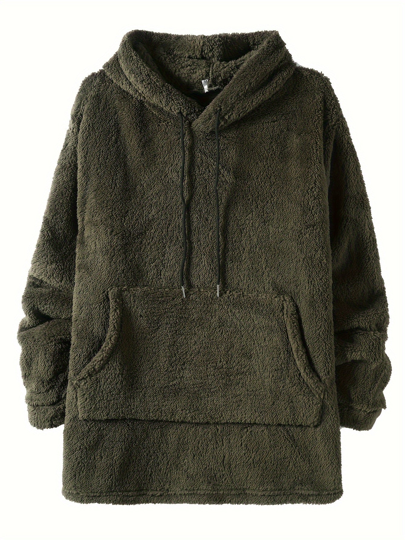 Ultra-Cozy Mens Fluffy Hoodies - Cool & Warm Casual Snuddie Sweatshirt with Trendy Streetwear Style - Hooded Pullover with Handy Kangaroo Pocket - Perfect for Winter & Fall - An Ideal Gift Choice