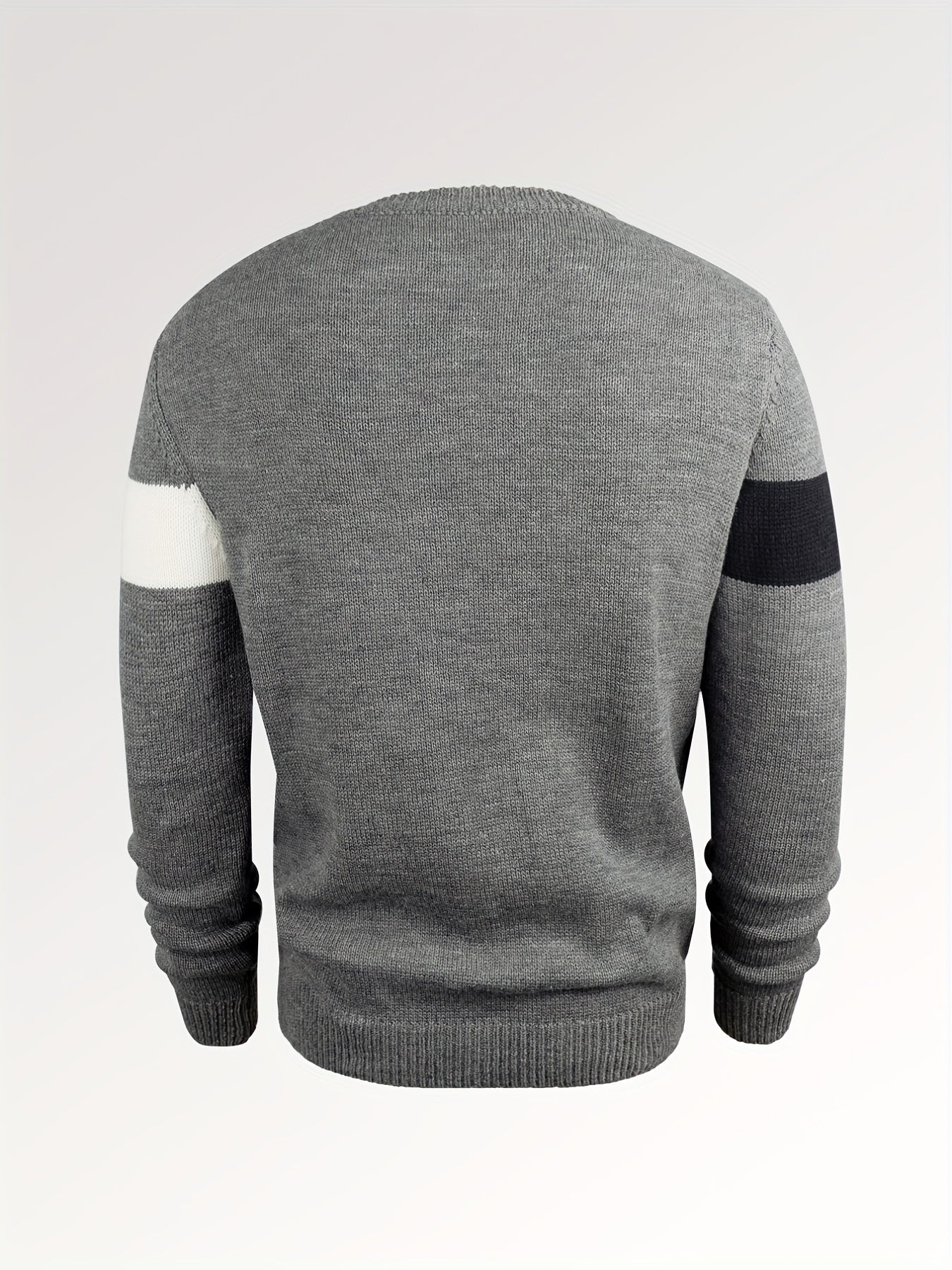 Men's Casual Pullover Knit Soft Sweater (Shirt Not Included)