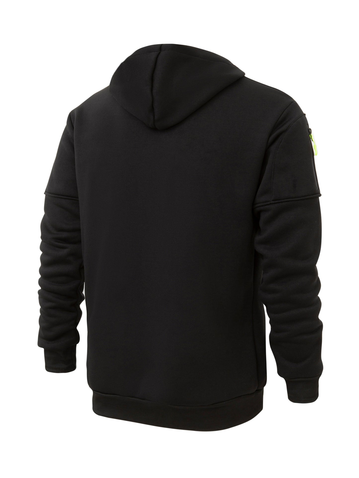 Men's Comfy Stretch Hoodie - Soft, Breathable, and Trendy Pullover with Zipper, Drawstring, and Relaxed Fit for Casual Style