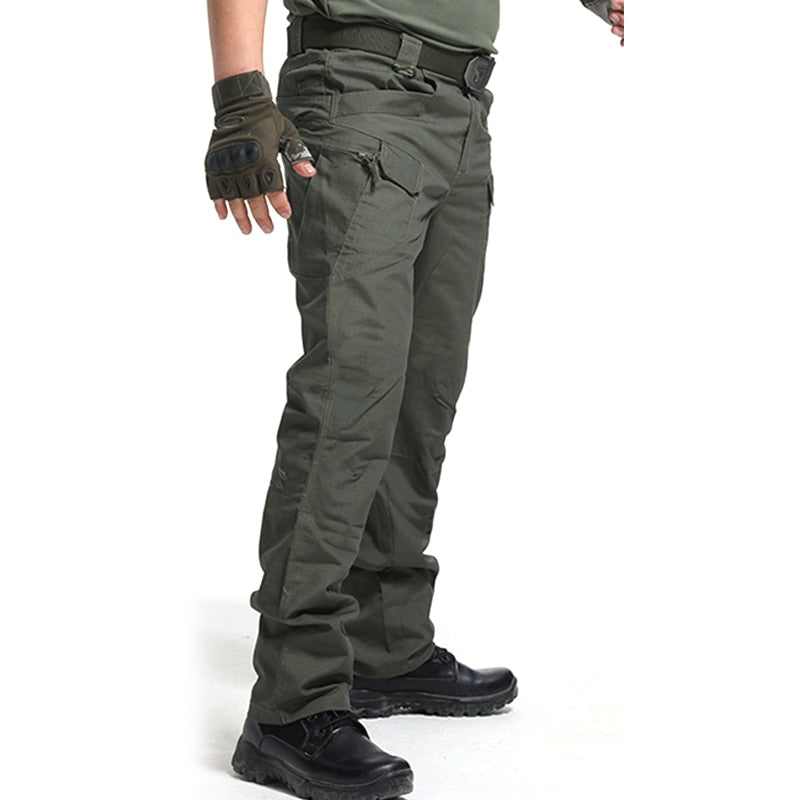 High Quality City Tactical Cargo Pants Men Waterproof Work Cargo Long Pants with Pockets Loose Trousers Many Pockets S-3XL