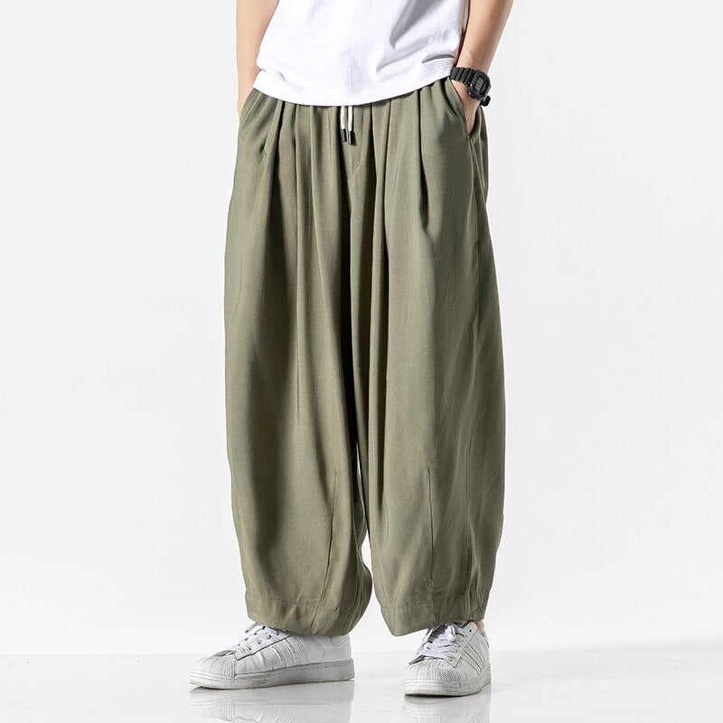 Streetwear Mens Harem Pants Japanese Style Men Casual Trousers  New Big Size Jogging Pants Male Fashion Lovers Pants M-5XL