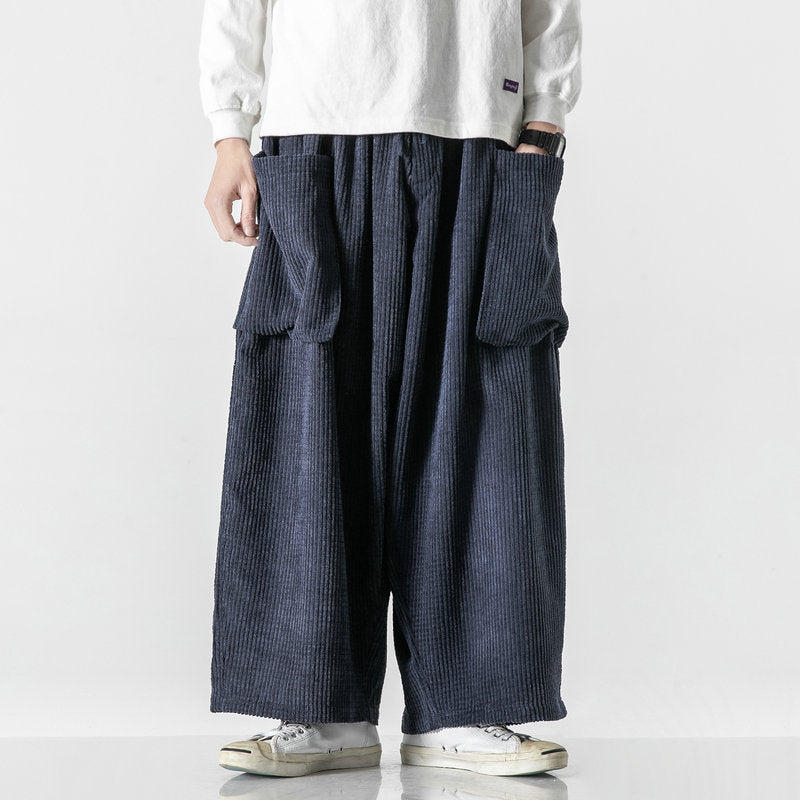 Men‘s Cargo Pants Side Pockets Men Harem Pants Streetwear Fashion Woman Jogger Sweatpants Loose Oversized Trousers 5XL