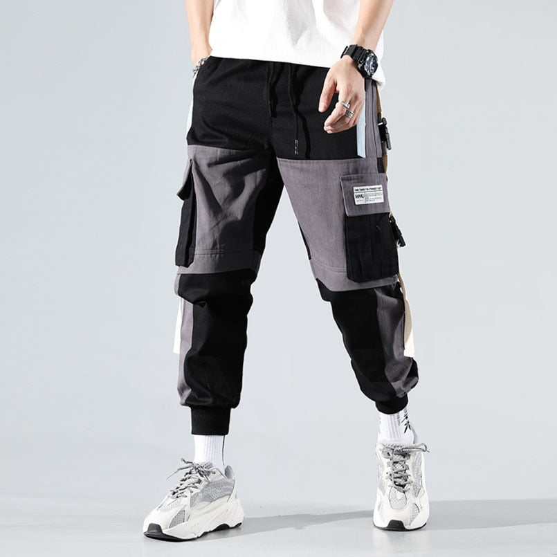 Men Joggers Cargo Techwear Pants Baggy Pant Tactical Mens Tracksuits 2023 Harem Pants For Boys