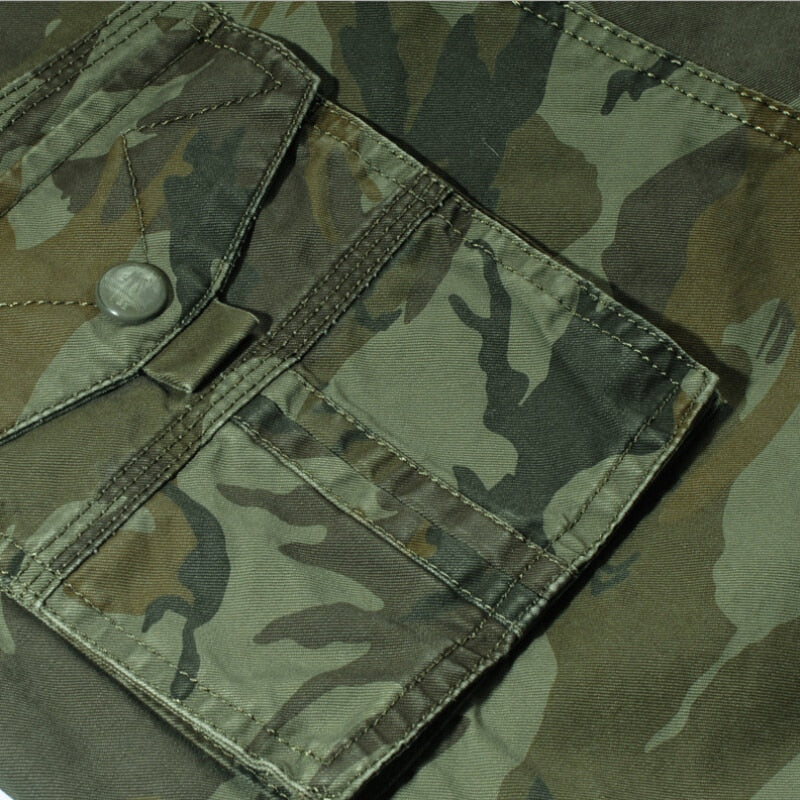 Camouflage Camo Cargo Shorts Men 2023 New Mens Casual Shorts Male Loose Work Shorts Man Military Short Pants Plus Size 29-44