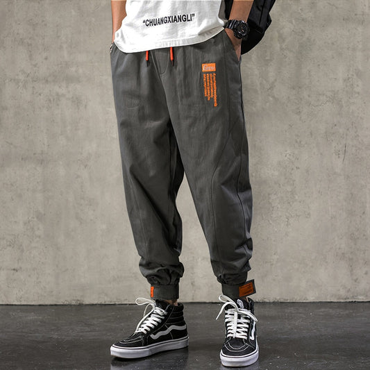 Single Road Mens Harem Pants Men Fashion 2022 Baggy Cotton Hip Hop Joggers Japanese Streetwear Trousers Male Cargo Pants For Men