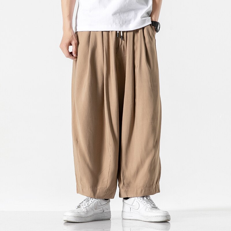 New Mens Harem Pants Harajuku Style Casual Man Trousers Kpop Cotton Jogging Pants Woman Sweatpants Streetwear Solid Color 5XL