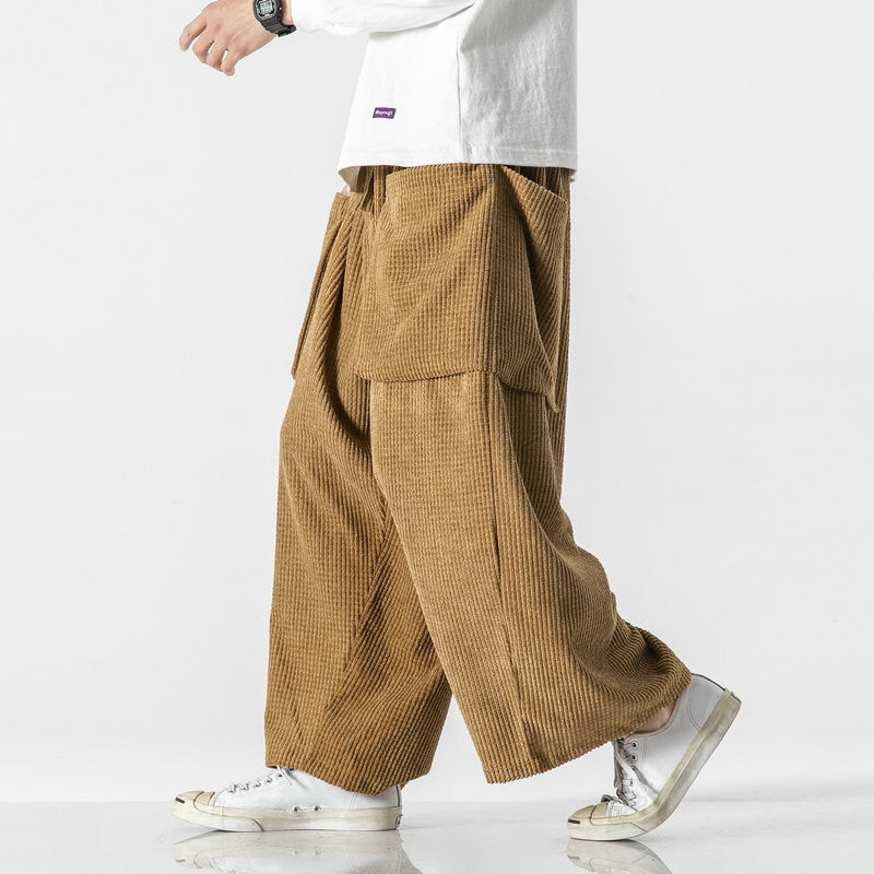 Men‘s Cargo Pants Side Pockets Men Harem Pants Streetwear Fashion Woman Jogger Sweatpants Loose Oversized Trousers 5XL