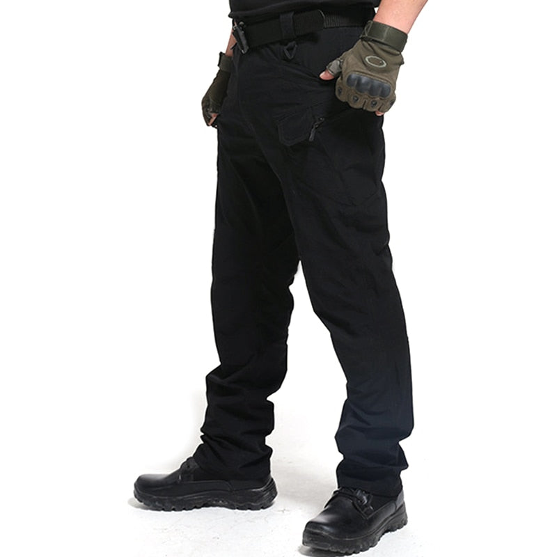 High Quality City Tactical Cargo Pants Men Waterproof Work Cargo Long Pants with Pockets Loose Trousers Many Pockets S-3XL