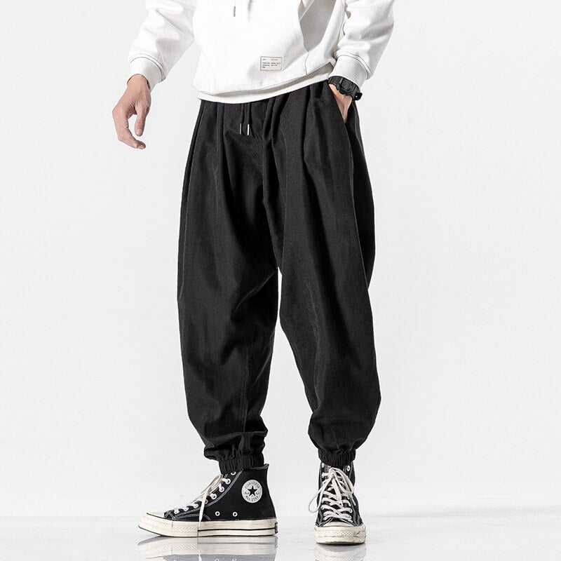 Men Korean Style Casual Pants Mens Fashion Plus Size 5XL Trousers Male Oversize Harem Pants Men Clothes