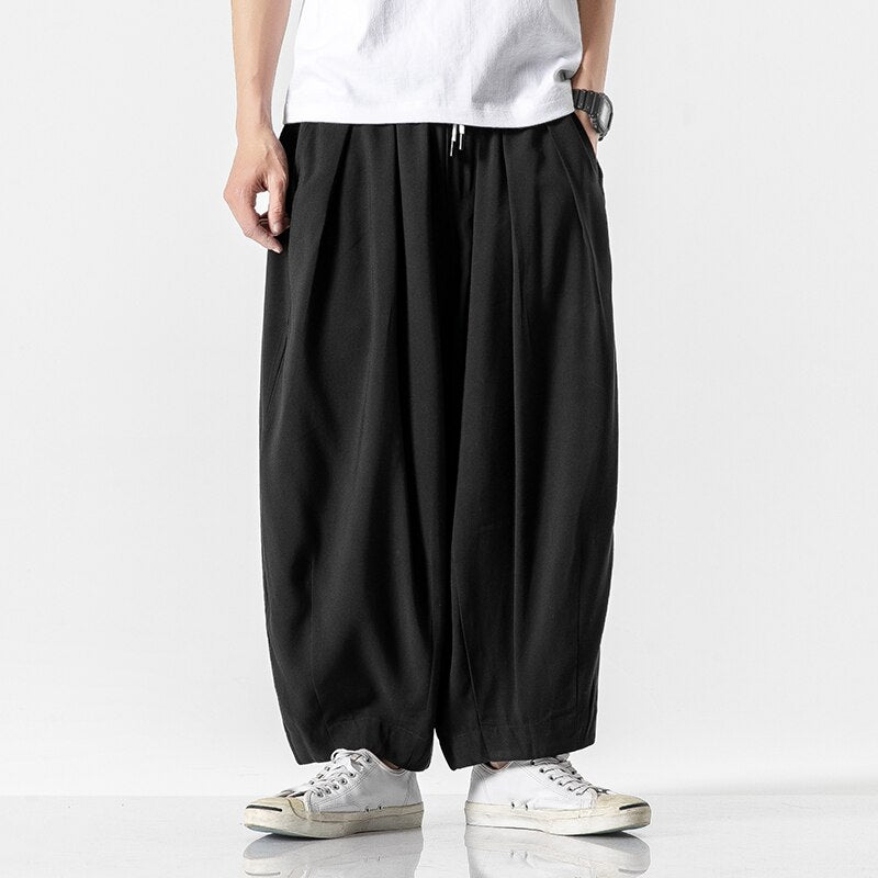 Streetwear Mens Harem Pants Japanese Style Men Casual Trousers  New Big Size Jogging Pants Male Fashion Lovers Pants M-5XL