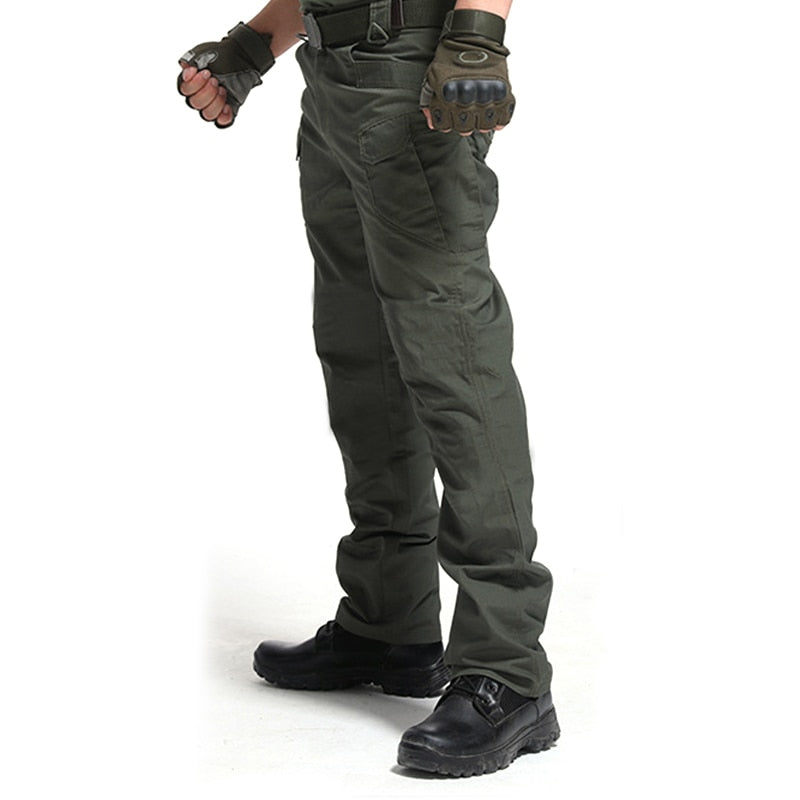 High Quality City Tactical Cargo Pants Men Waterproof Work Cargo Long Pants with Pockets Loose Trousers Many Pockets S-3XL