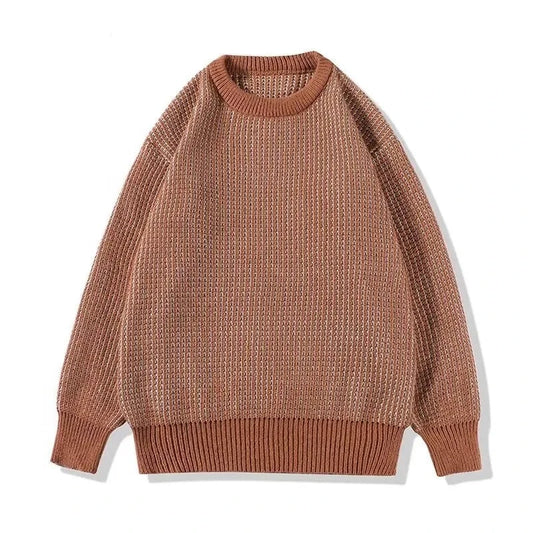 Sweaters Men Japanese Style Spring Autumn Vintage Baggy All-match Personality Slouchy Knitwear Streetwear Harajuku College Daily