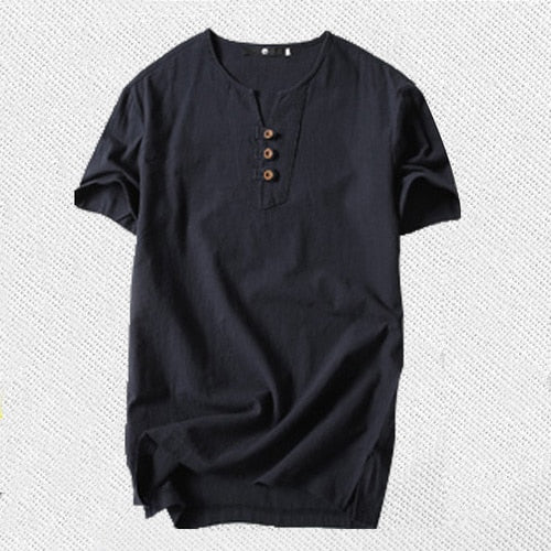 Men's T Shirts Plus Size 5XL 6XL 8XL 9XL large Oversized T Shirt Linen Short Sleeve Tee Shirt Male Summer Men T-shirt Big Size