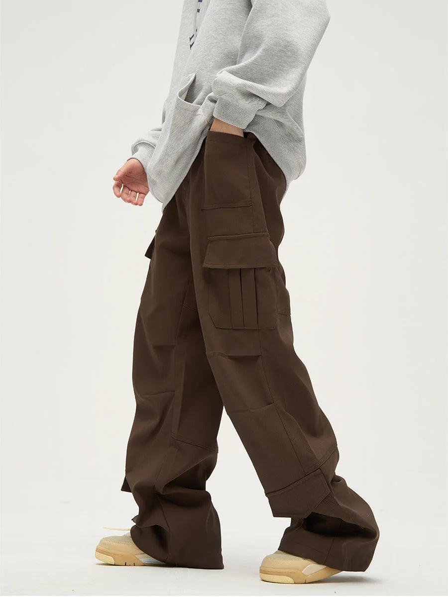 2023 Style, Senior Sense, American Cargo Pants, Men's Ins, China-Chic Casual High Street Trousers, Lovers' Pants Calca Men