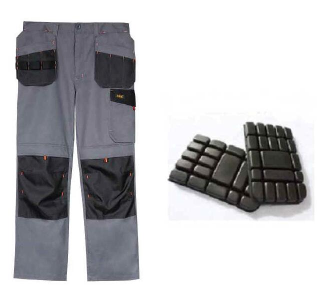 Men's Multi-Pocket Cargo Pants Outdoor Work Pants Wear-Resistant Pants Worker's Trousers With Leg Bag