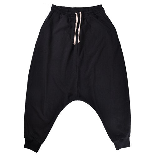 Men's Baggy Trousers Sweatpants Loose Crotch Hip-hop Big Harem Pants Large Size Flying Squirrel  Sports Jogging Pants