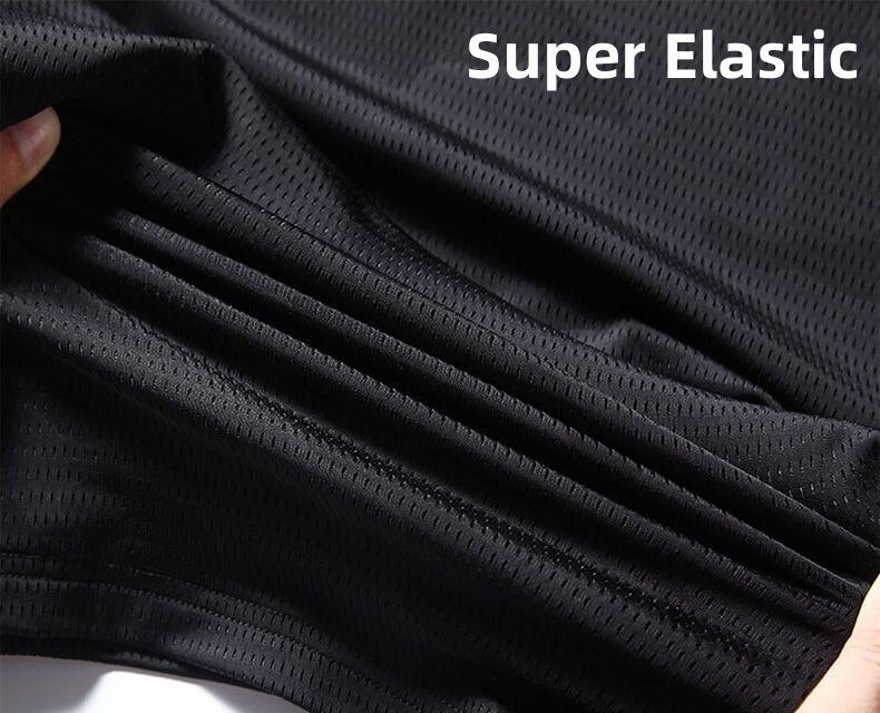 Summer AllSeason Fashion Solid Casual Loose Tess Sport T-Shirts Men'S Top Simple Pullover Short Sleeve Breathable Mesh