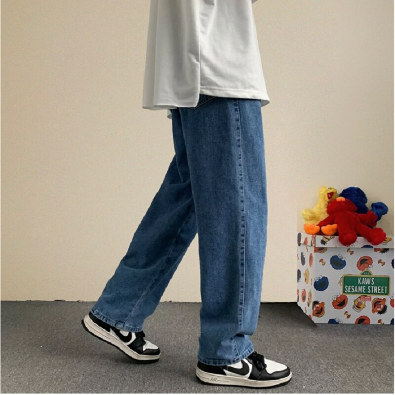 Men Jeans fashion Baggy Pants Male Jeans Pants Jeans for Boys Man Trousers Mens Trendyol Streetwear Denim Men hip hop pansts