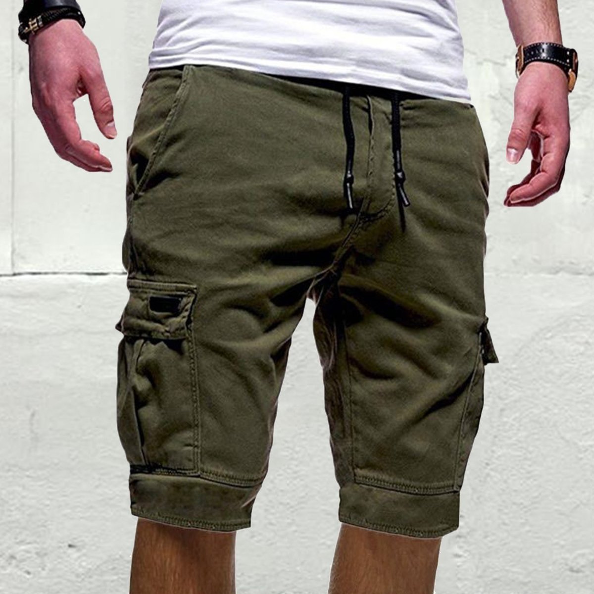 Fashion Casual Shorts Men Summer Military Tactical Shorts Cargo Pant  Loose Sports Male Shorts Overalls Multi-pocket Pants