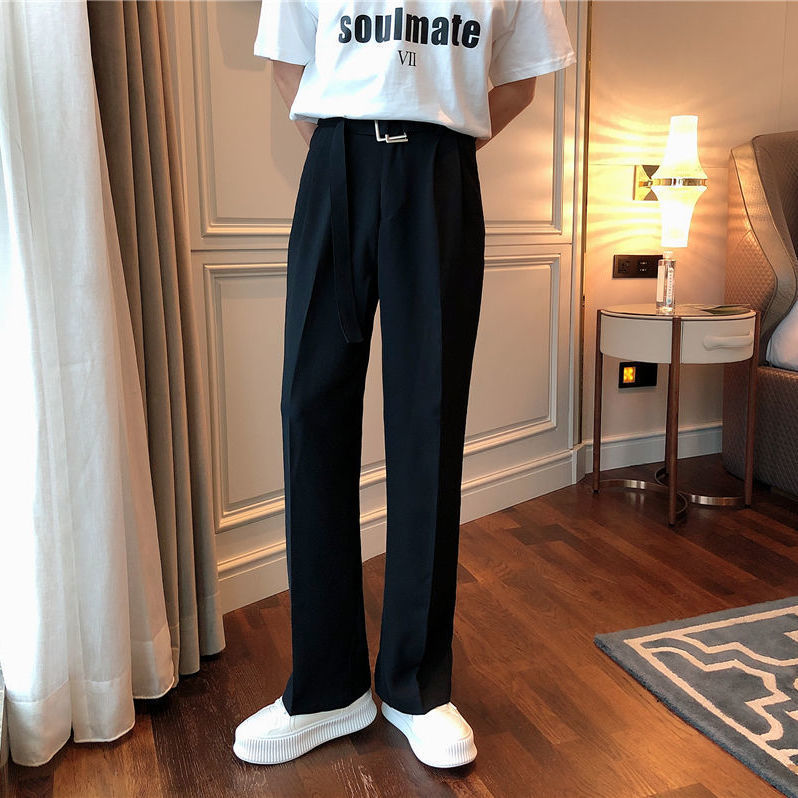 Men's Clothing 2023 New Spring Summer Thin Loose Zipper Casual Fashion Man Korean Comfortable Solid Color Pockets Handsome Pants