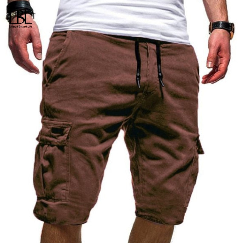 Fashion Casual Shorts Men Summer Military Tactical Shorts Cargo Pant  Loose Sports Male Shorts Overalls Multi-pocket Pants