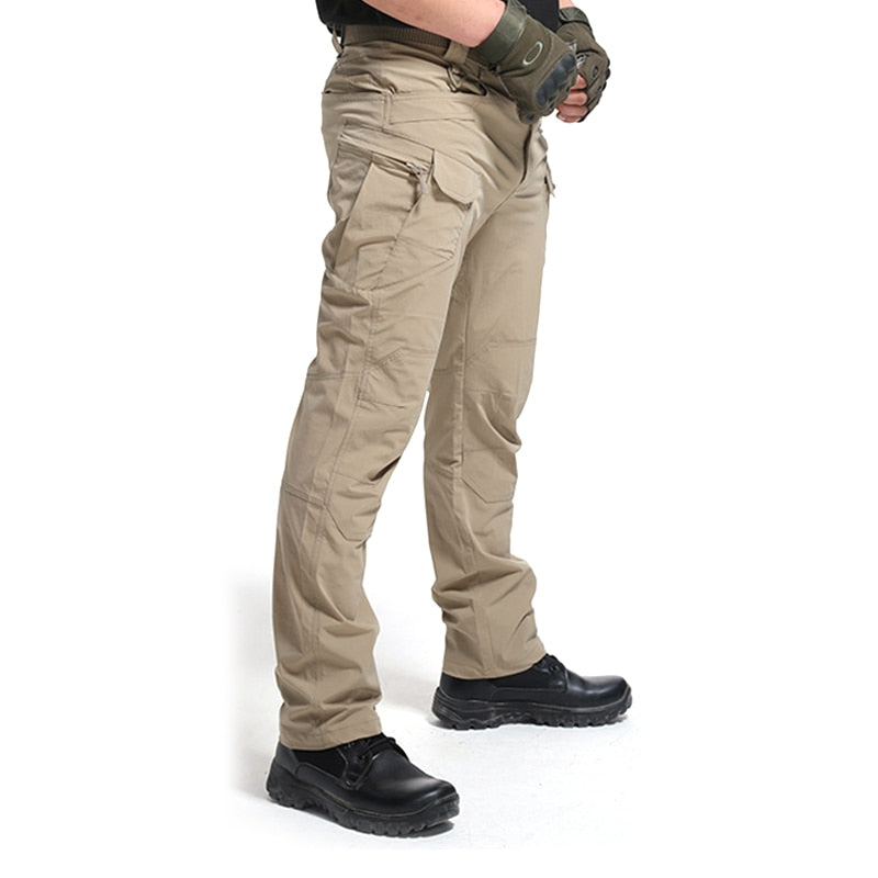 High Quality City Tactical Cargo Pants Men Waterproof Work Cargo Long Pants with Pockets Loose Trousers Many Pockets S-3XL