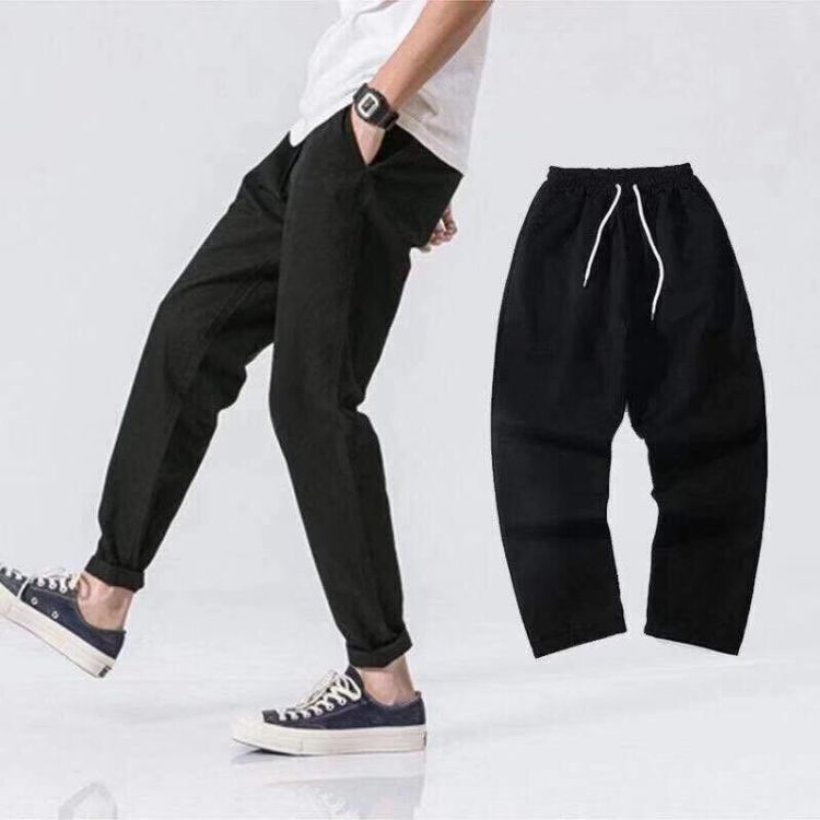 Jeans Men Pants Casual Cotton Denim Trousers Multi Pocket Cargo Jeans Men New Fashion Denim Pencil Pants Side Pockets Cargo