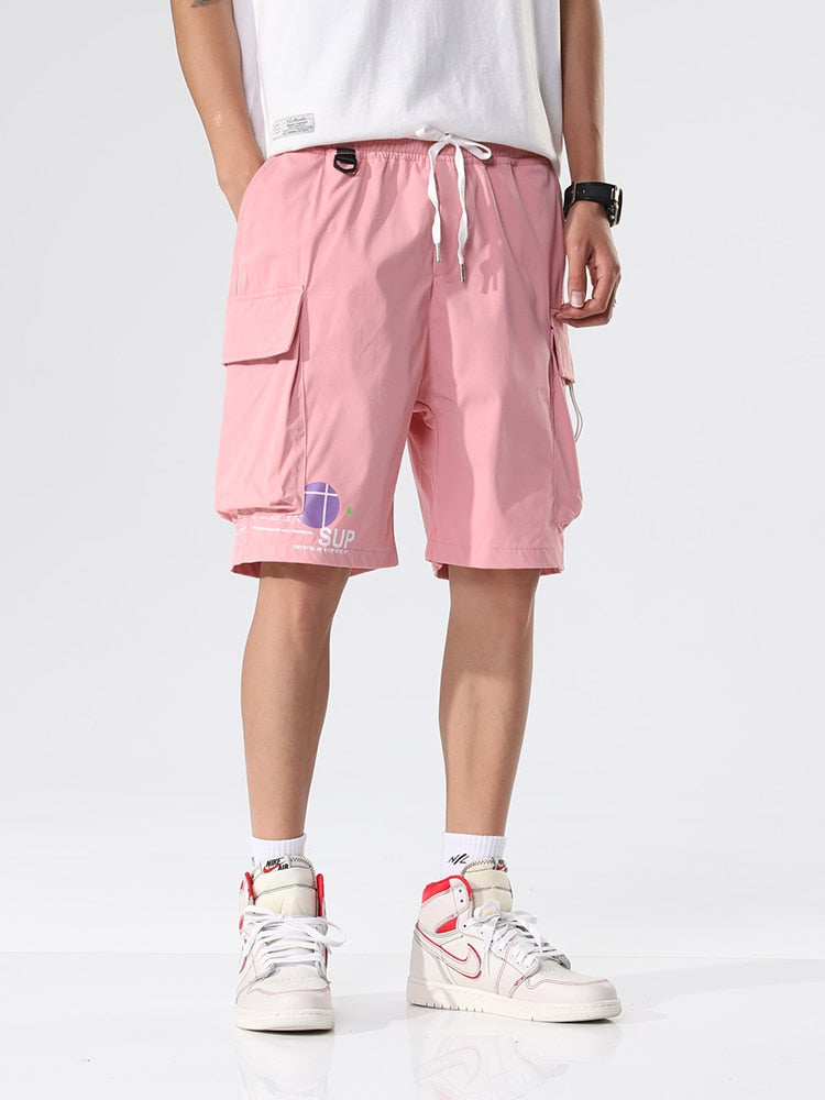 Summer Cargo Shorts Men New Multi-Pockets Hip Hop Streetwear Baggy Jogger Shorts Male Casual Beach Shorts Plus Size 8XL