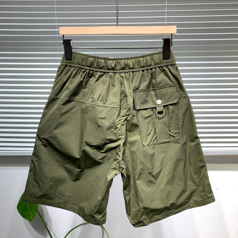 Summer New Men's Trendy Loose Straight Tube Casual Drawstring Versatile Sports Cargo Shorts High Street Trousers 12Z1334