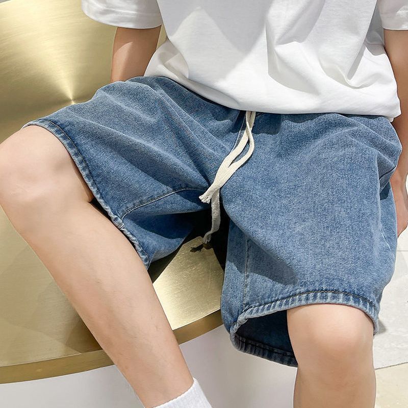 Summer Casual Men Male Cool Boys Loose Solid Soft Pocket Sport Shorts Pants Drawstring Simple Versatile
