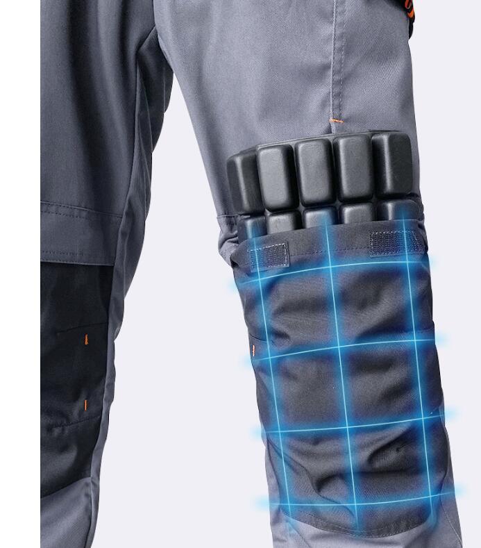 Men's Multi-Pocket Cargo Pants Outdoor Work Pants Wear-Resistant Pants Worker's Trousers With Leg Bag