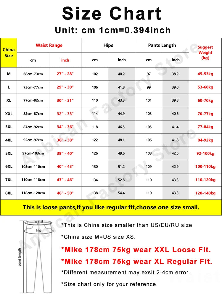 Autumn New Corduroy Sweatpants Men Adjustable Wide Leg Joggers Plus Size Streetwear Casual Straight Long Baggy Pants 8XL