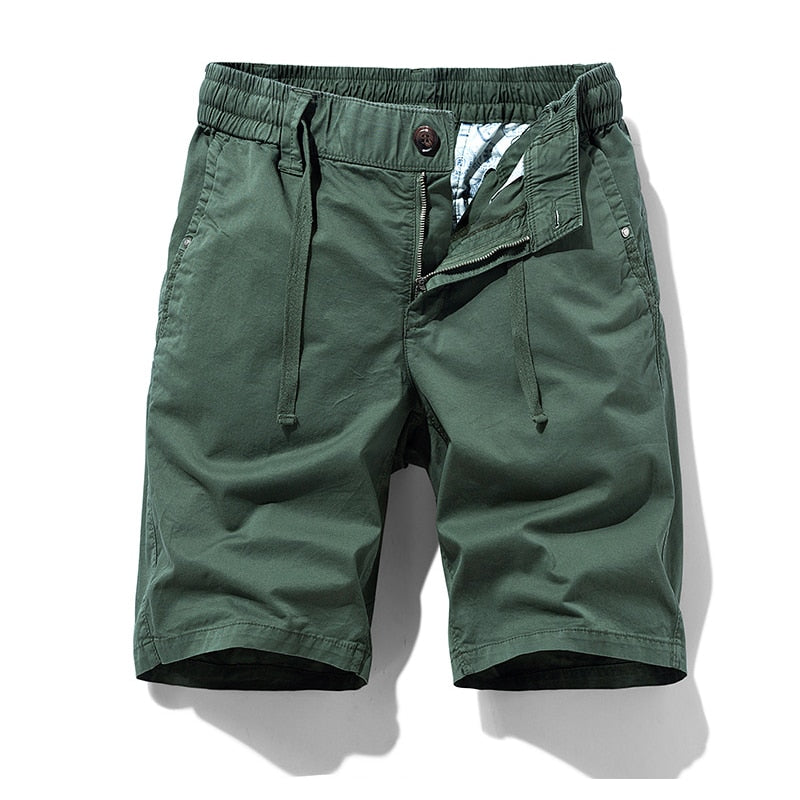 2023 New Men Summer Fashion Lightweight Cargo Shorts Men Comfortable Multi-Pocket Loose Big Size Cotton Straight Men's Shorts