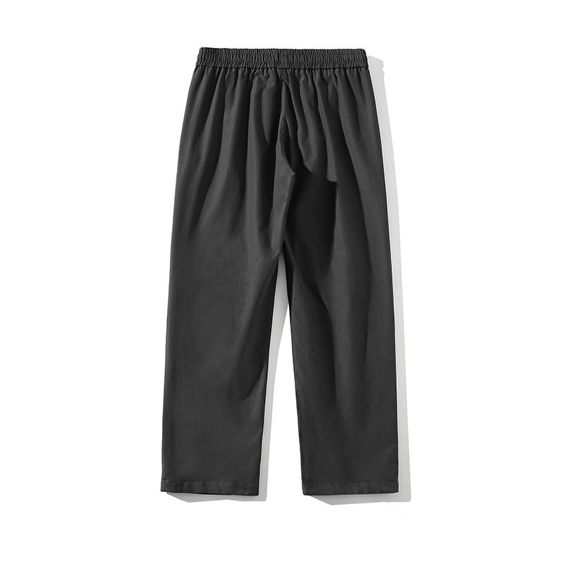 Cargo Pants Men‘s Hip Hop Pants Elastic Waist Harem Trousers Black Harajuku Casual Zipper Men Women Pants New Streetwear