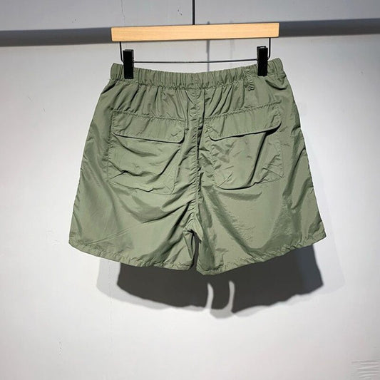 Summer Cargo Shorts New High Street Pockets Half Pants Unisex Casual Short Medium Trousers Loose Ice Silk Sports Capris