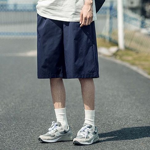 Spring Summer Fashion Man's Solid Casual All-Match Men's Sports Shorts Elastic Straight Pants