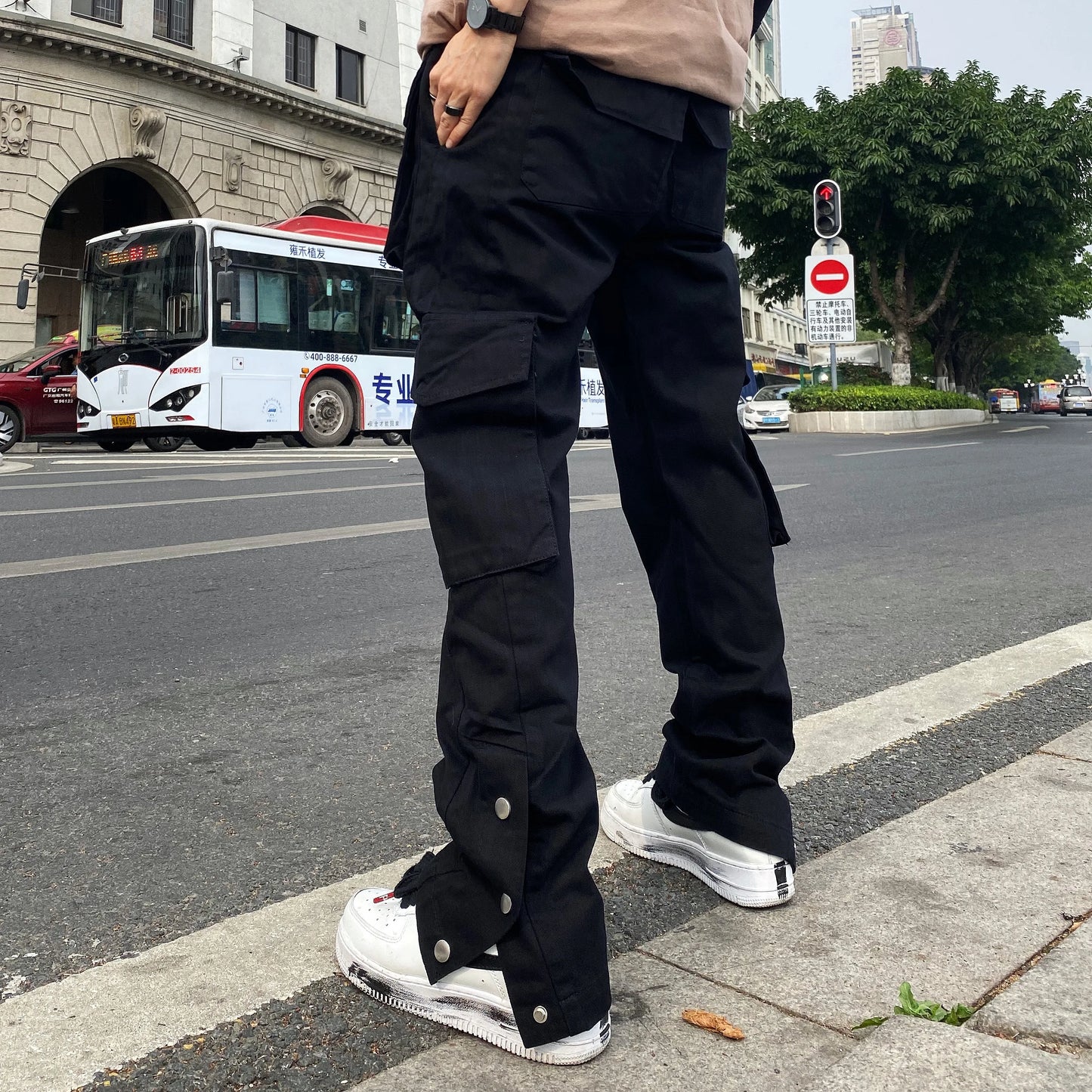 Oversize Pants Cargo Y2k Sweatpants Male Men Trousers Man Casual Black Men's Hip Hop Overalls Trendyol Baggy Women's Fashion