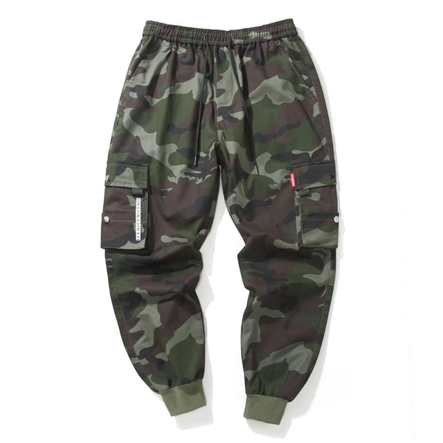 Mens Joggers Pants Casual Camouflage Cargo Pants 2023 New Men Hip Hop Streetwear Fashion Military Harem Pants Multi-Pocket 8XL