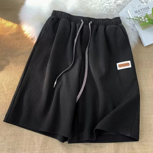 Summer Casual Shorts Men Cool Loose Breathable Teens Korean Fashion Comfortable Youthful Gym Basketball Y2k Streetwear Couples