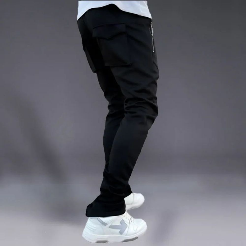 Streetwear Men's Multi Pockets Cargo Harem Pants Hip Hop Casual Male Track Pants Joggers Trousers Fashion Harajuku Men Pants