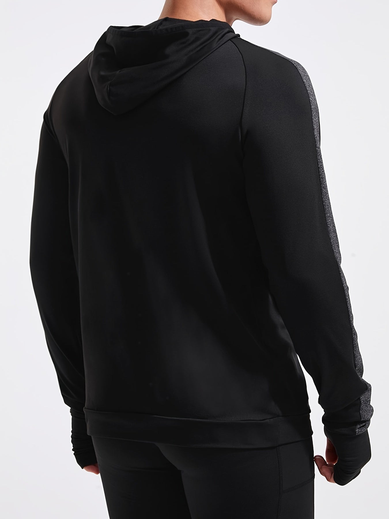 Mens Performance Running Hoodie - Breathable & Quick Dry - Ideal for Jogging, Gym & Outdoor Sports - Lightweight Athleisure Sweatshirt