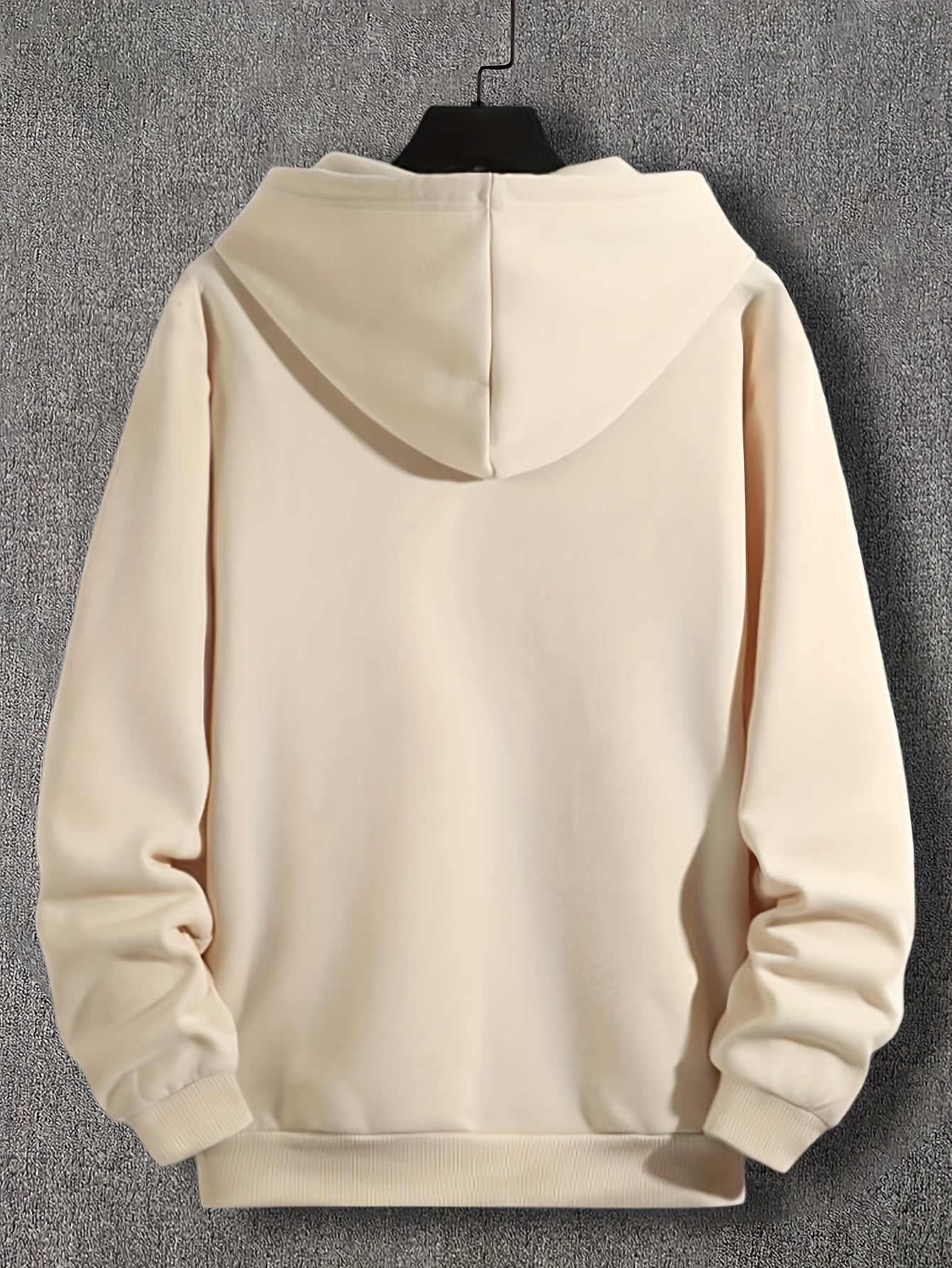 Solid Color Hoodies For Men, Men's Casual Hooded Sweatshirt With Kangaroo Pocket For Spring Fall, As Gifts