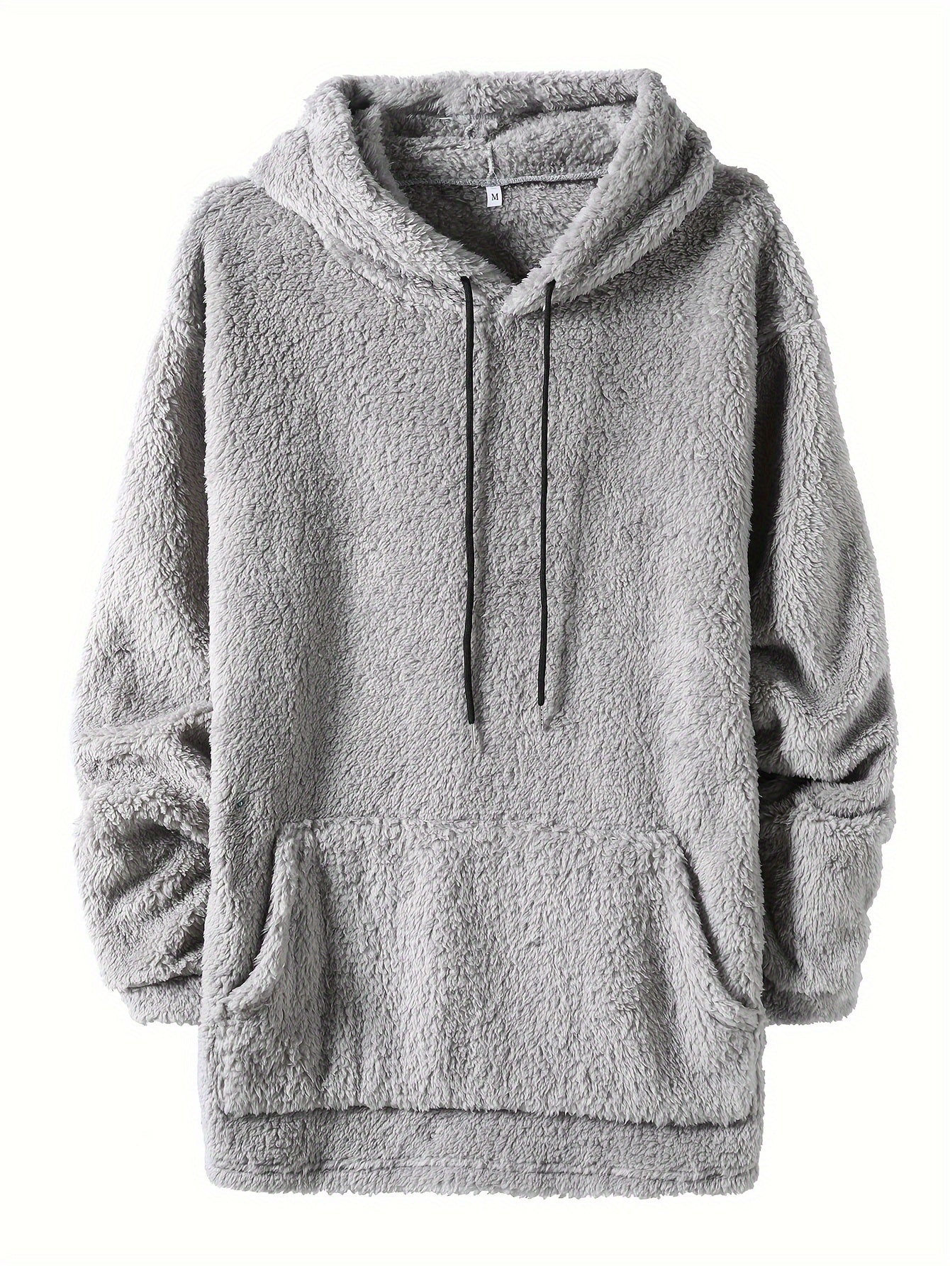 Ultra-Cozy Mens Fluffy Hoodies - Cool & Warm Casual Snuddie Sweatshirt with Trendy Streetwear Style - Hooded Pullover with Handy Kangaroo Pocket - Perfect for Winter & Fall - An Ideal Gift Choice